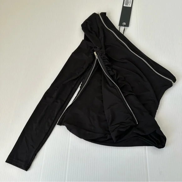 I.AM.GIA NWT Lucienne Top Black, XXS - Picture 6 of 8